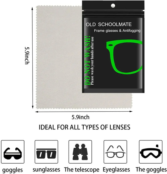 5 Nano Anti-Fog Glasses Cleaning Cloth