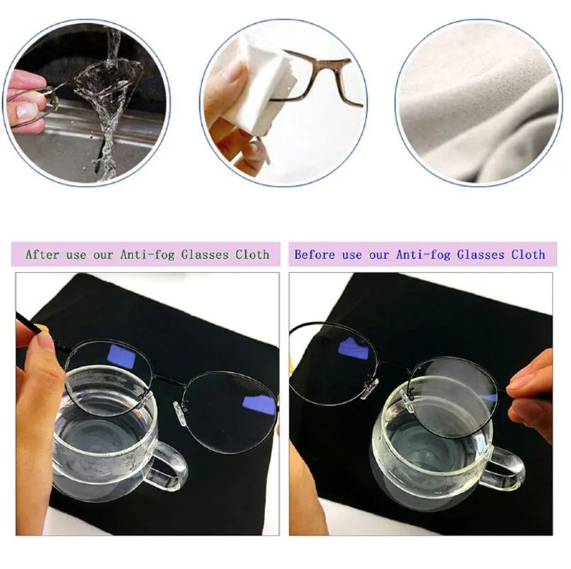 Nano Anti-Fog Glasses Cleaning Cloth