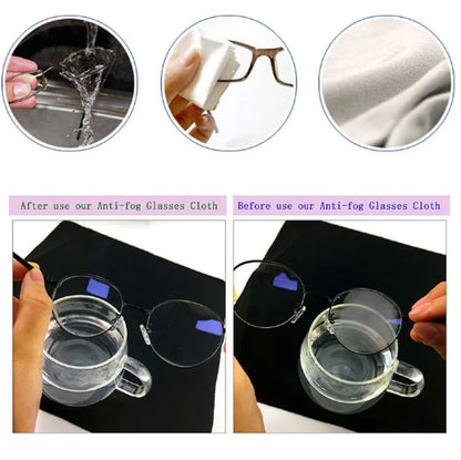 Nano Anti-Fog Glasses Cleaning Cloth